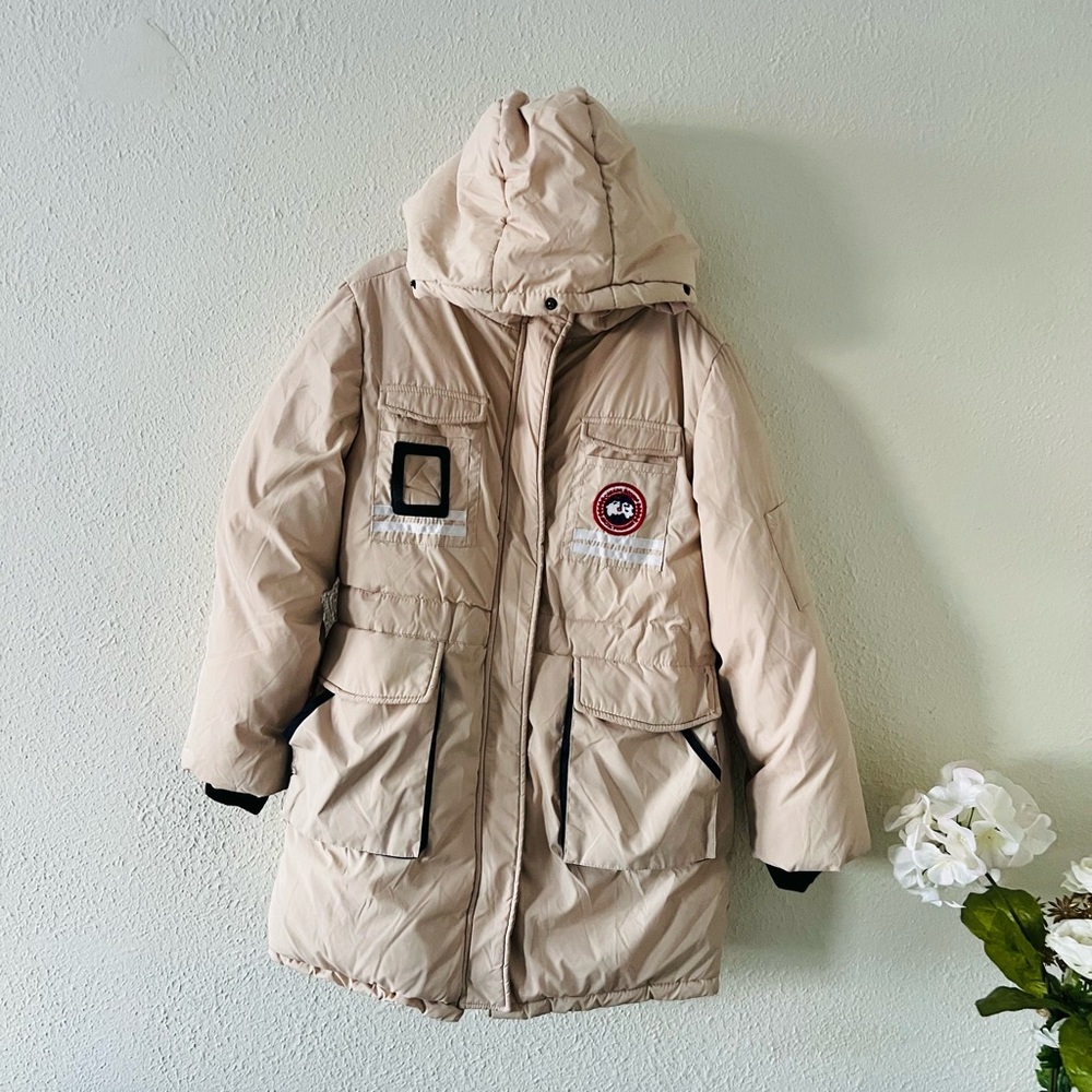 Kids Puffer Jacket style Canada Goose - Picture 3 of 9